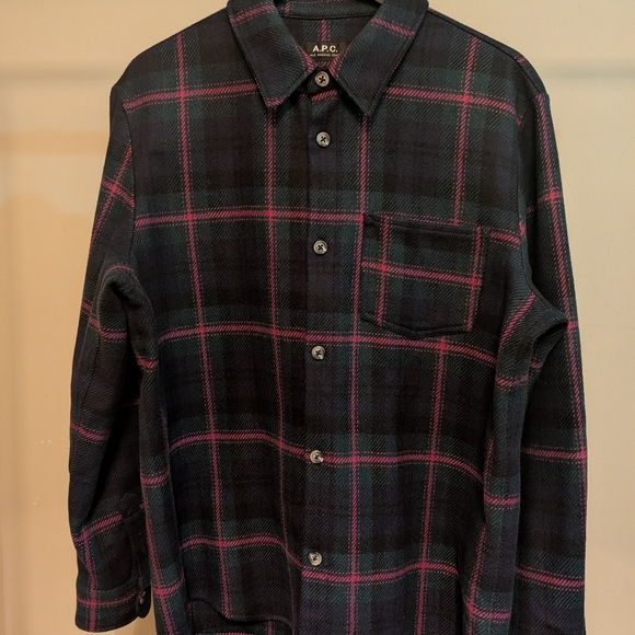 APC Valerian Wool Shirt - Picture 4 of 4